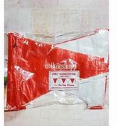 Bendera Plastik Merah Putih Segitiga