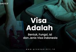 Visit Visa Adalah Dan Contohnya